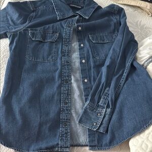 Calvin Klein Jeans Blue Denim Shirt